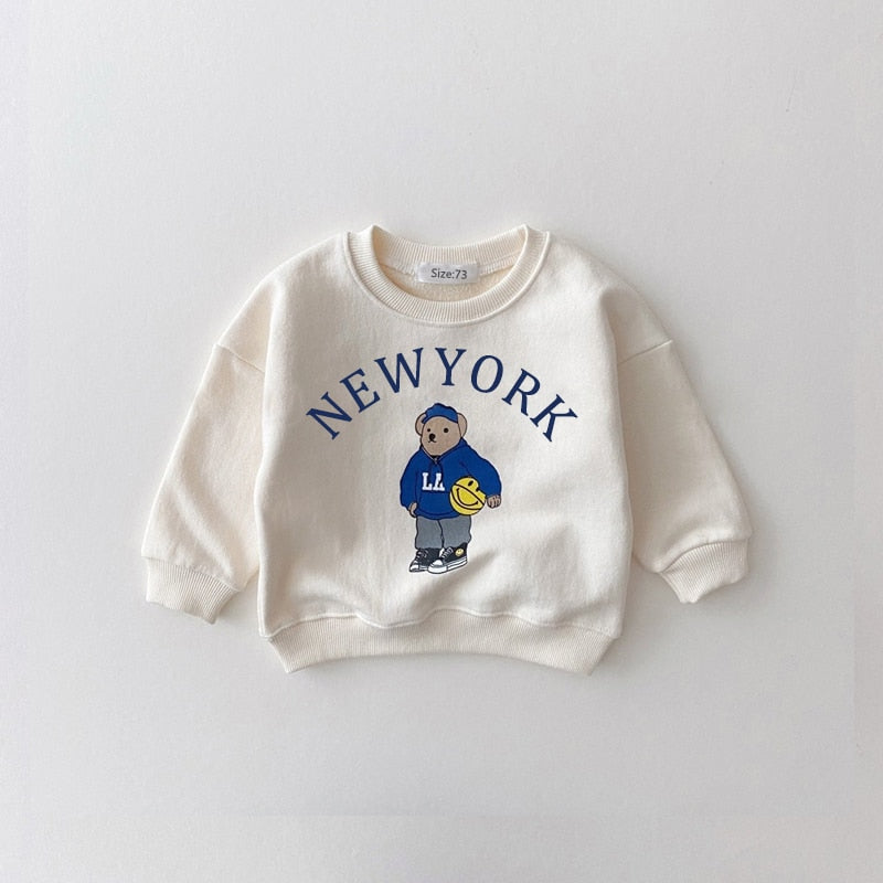 Baby clothes set NEW YORK (Sweatshirt + pants)