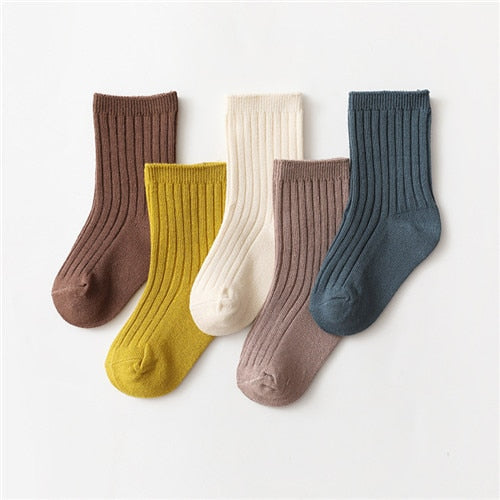 Soft cotton socks unisex - 5 Pairs