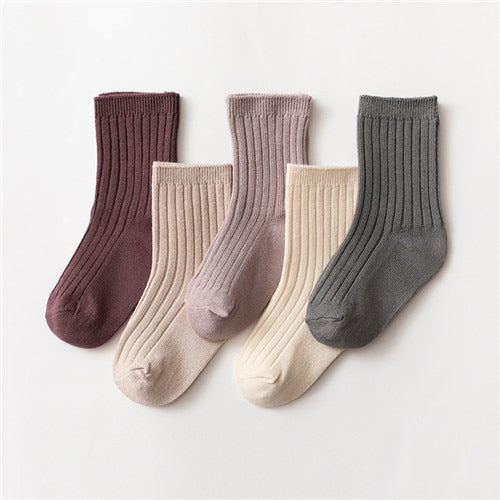 Soft cotton socks unisex - 5 Pairs